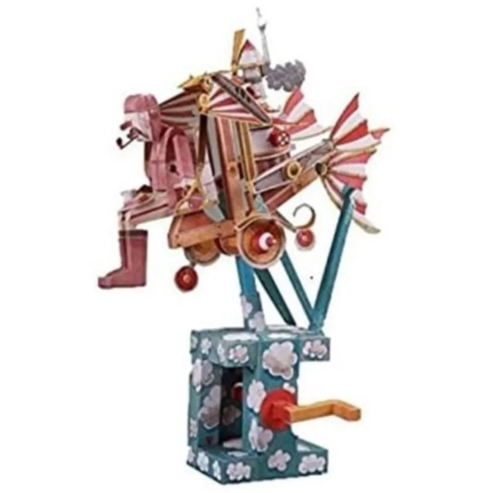 NEW Paper Toy Automatron Automata Papercraft 3D Puzzle Engineering Machine STEM